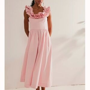 NWT pink free people dress